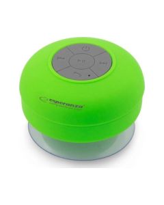 Esperanza Sprinkle Bluetooth Mini Speaker IPX4 Φορητό Ηχείο 3W Green