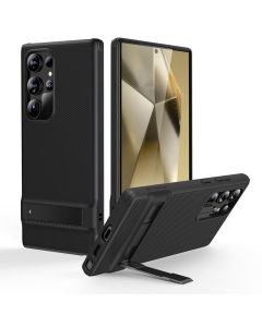 ESR Air Shield Boost TPU Case Θήκη Σιλικόνης με Kickstand Black (Samsung Galaxy S24 Ultra)