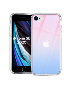 ESR Ice Shield Glass TPU Case Red / Blue (iPhone 7 / 8 / SE 2020)