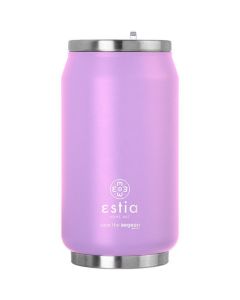 Estia Travel Cup Save The Aegean Stainless Steel 300ml Ισοθερμικό Ποτήρι - Lavender Purple