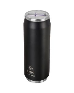 Estia Travel Cup Save The Aegean Stainless Steel 500ml Ισοθερμικό Ποτήρι - Midnight Black