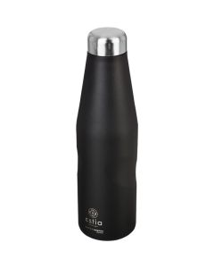 Estia Travel Flask Save The Aegean (01-9816) Stainless Steel Bottle 750ml Θερμός - Midnight Black