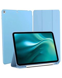 Etteri Smart Cover Case Θήκη Βοοκ με δυνατότητα Stand - Light Blue (iPad 10.2 2019 / 2020 / 2021)