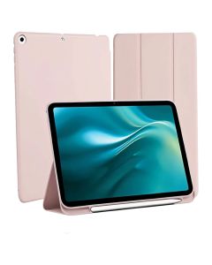 Etteri Smart Cover Case Θήκη Βοοκ με δυνατότητα Stand - Light Pink (iPad 10.2 2019 / 2020 / 2021)