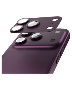 Etteri Full Camera Lens Guard Μεταλλικό Πλαίσιο Κάμερας Dark Cherry (iPhone 18 Pro) - MT84274