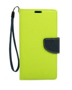 Tel1 Fancy Diary Θήκη Πορτοφόλι με δυνατότητα Stand Lime / Navy (LG G4S / Beat)