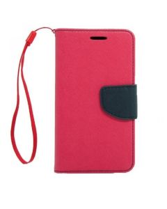 Tel1 Fancy Diary Θήκη Πορτοφόλι με δυνατότητα Stand Pink / Navy (LG G4S / Beat)