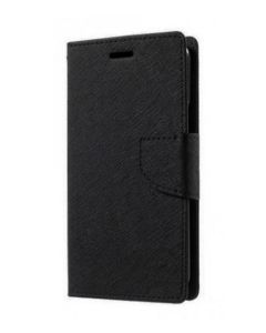 Tel1 Fancy Diary Case Θήκη Πορτοφόλι με δυνατότητα Stand Black (Huawei Nova 2)