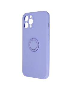 Finger Grip Silicone Ring Case - Purple (iPhone 16)