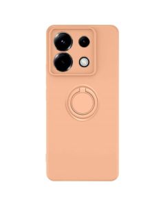 Finger Grip Silicone Ring Case - Pink (Xiaomi Redmi Note 13 Pro 5G)