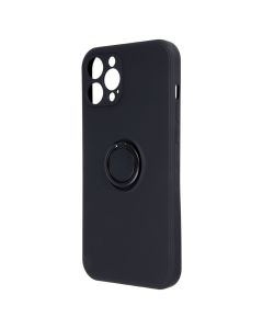 Finger Grip Silicone Ring Case - Black (Xiaomi Redmi Note 13 Pro Plus 5G)
