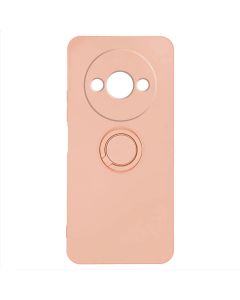 Finger Grip Silicone Ring Case - Pink (Xiaomi Redmi A3 4G)