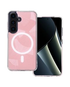 Flash Mag Case Ανθεκτική Θήκη Συμβατή με MagSafe - Pink (Samsung Galaxy S24 / S25)