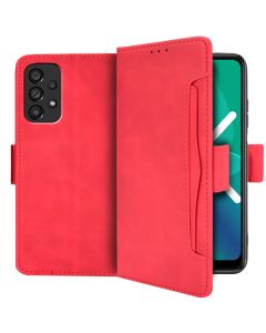 Flexi Book Case with Card Slot Θήκη Πορτοφόλι με δυνατότητα Stand Red (Samsung Galaxy A53 5G)
