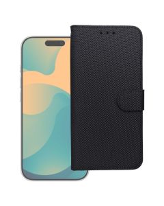4Card RFID Anti-Theft Tech Fabric Wallet Case Θήκη Πορτοφόλι - Black (iPhone 17) - MT83239