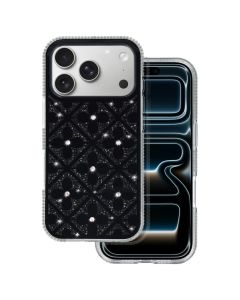 Flower Glamour Strass Case Θήκη Black (Samsung Galaxy A56 5G)