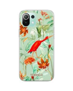 Babaco Flowers Silicone Case (BPCFLOW60657) Θήκη Σιλικόνης 049 Scarlet Ibis Green (Xiaomi Mi 11)