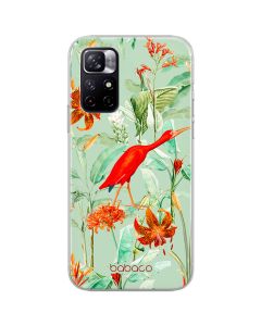 Babaco Flowers Silicone Case (BPCFLOW60707) Θήκη Σιλικόνης 049 Scarlet Ibis Green (Xiaomi Poco M4 Pro 5G / Redmi Note 11T 5G / 11S 5G)