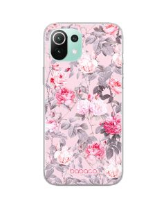 Babaco Flowers Silicone Case (BPCFLOW63657) Θήκη Σιλικόνης 054 Pink Roses (Xiaomi Mi 11)