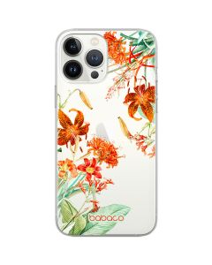 Babaco Flowers Silicone Case (BPCFLOW66670) Θήκη Σιλικόνης 057 Tiger Lily (iPhone 13 Pro)