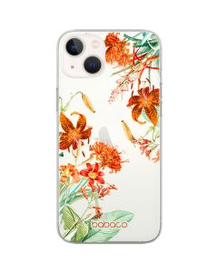 Babaco Flowers Silicone Case (BPCFLOW66668) Θήκη Σιλικόνης 057 Tiger Lily (iPhone 13)