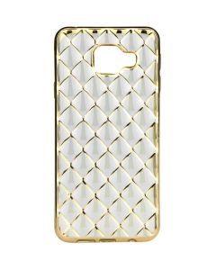 Forcell Luxury Diamonds Slim Fit Gel Case Θήκη Σιλικόνης Gold (Samsung Galaxy A3 2017)
