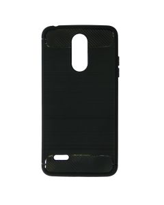 TPU Carbon Rugged Armor Case Black (LG K8 2017)