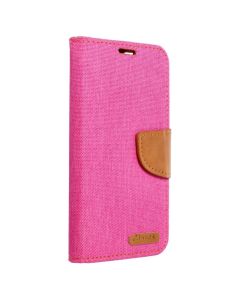 Forcell Canvas Diary Υφασμάτινη Θήκη Πορτοφόλι με δυνατότητα Stand‏ Pink (Samsung Galaxy A15 4G / 5G)