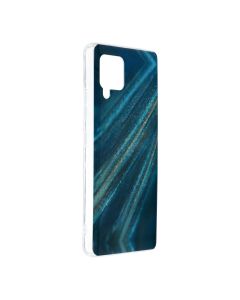Forcell Cosmo Marble Silicone Case Design 10 Θήκη Σιλικόνης Blue (Samsung Galaxy A72 4G / 5G)