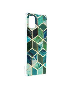 Forcell Cosmo Marble Silicone Case Design 08 Θήκη Σιλικόνης Green (Samsung Galaxy A72 4G / 5G)