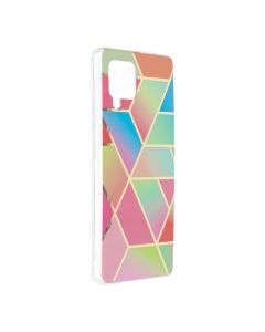 Forcell Cosmo Marble Silicone Case Design 04 Θήκη Σιλικόνης Multicolor (Samsung Galaxy A42 5G)