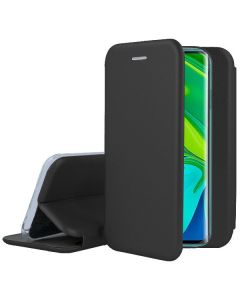 Smart Diva Book Case με Δυνατότητα Στήριξης - Black (Xiaomi Mi Note 10 / Note 10 Pro)