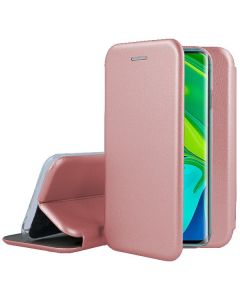 Smart Diva Book Case με Δυνατότητα Στήριξης - Rose Gold (Xiaomi Mi Note 10 / Note 10 Pro)