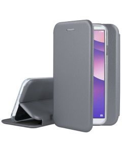 Forcell Elegance Book Case με Δυνατότητα Στήριξης - Grey (Samsung Galaxy J4 2018)