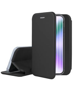 Forcell Elegance Book Case με Δυνατότητα Στήριξης - Black (iPhone 14 Pro Max)