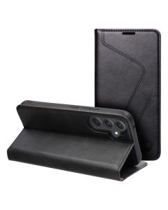 Forcell F-Protect PU Leather RFID Wallet Case Θήκη Πορτοφόλι με Stand - Black (Samsung Galaxy A54 5G)