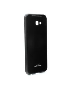 Forcell Glass TPU Case Black (Samsung Galaxy J4 Plus 2018)