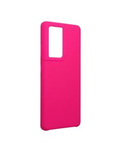Forcell Ultra Thin Liquid Silicone Case Hot Pink (Samsung Galaxy S21 Ultra 5G)