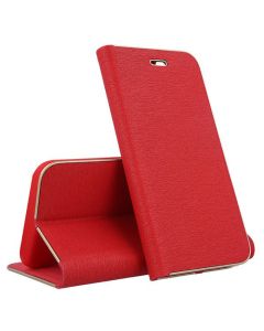 Forcell Luna Wallet Case Θήκη Πορτοφόλι με Δυνατότητα Stand - Red (Samsung Galaxy A32 5G) - MT54289