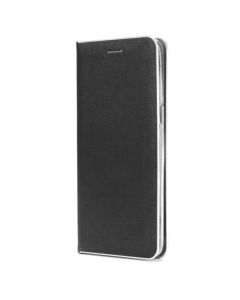 Forcell Luna Silver Wallet Case Θήκη Πορτοφόλι με Δυνατότητα Stand - Black (Samsung Galaxy A33 5G)