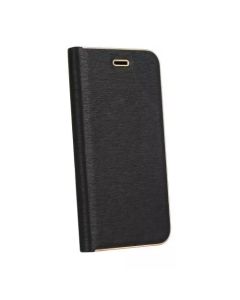 Forcell Luna Wallet Case Θήκη Πορτοφόλι με Δυνατότητα Stand - Black (Xiaomi Redmi 9T)