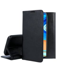 Forcell Magnet Wallet Case Θήκη Πορτοφόλι με δυνατότητα Stand Black (LG K5)