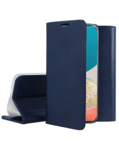 Forcell Magnet Wallet Case Θήκη Πορτοφόλι με δυνατότητα Stand Navy Blue (Samsung Galaxy A53 5G)