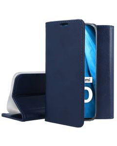 Forcell Magnet Wallet Case Θήκη Πορτοφόλι με δυνατότητα Stand Navy Blue (Xiaomi Redmi 10)