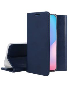 Forcell Magnet Wallet Case Θήκη Πορτοφόλι με δυνατότητα Stand Navy Blue (Xiaomi Poco M3 / Redmi 9T)