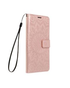 Forcell MEZZO Smart Book Case με Δυνατότητα Stand Θήκη Πορτοφόλι Rose Gold Mandala (iPhone 16e / 17e) - MT79409
