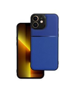 Forcell Noble PU Leather Rugged Armor Case Blue (iPhone 11)
