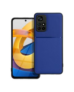 Forcell Noble PU Leather Rugged Armor Case Blue (Xiaomi Poco M4 Pro 5G / Redmi Note 11T 5G / 11S 5G)