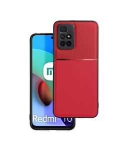 Forcell Noble PU Leather Rugged Armor Case Red (Xiaomi Redmi 10 / 10 2022)