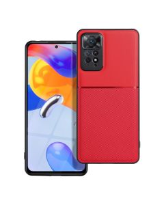 Forcell Noble PU Leather Rugged Armor Case Red (Xiaomi Redmi Note 11 Pro 4G / 11 Pro 5G / 12 Pro 4G)